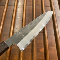 Hitohira Togashi 210mm Gyuto Shirogami 2 Kurouchi Tagayasan Handle
