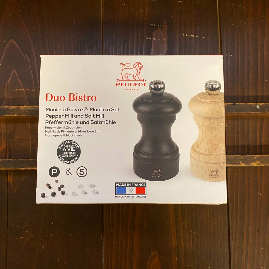 Peugeot Bistro Set Choco/Beechwood 10cm