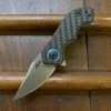 Zero Tolerance Knives Zero Tolerance 0022 Galyean KVT Ceramic Blast - Flipper Liner Lock