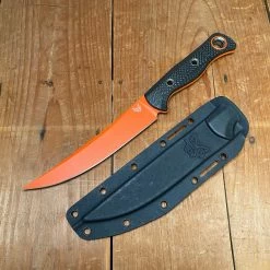 Benchmade Knives Benchmade 15500OR-2 Meatcrafter - Fixed Blade - Carbon Fiber