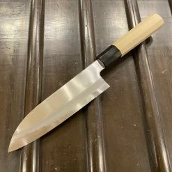Hitohira Kikuchiyo Ren 180mm Santoku Shirogami #2