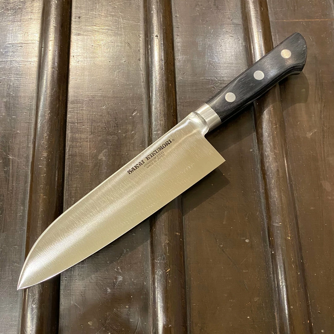 Sakai Kikumori 175mm Santoku - SKK Vanadium Stainless
