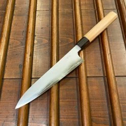 Hitohira Kikuchiyo Yohei 210mm Gyuto Ginsanko Kasumi Cherry - On Order