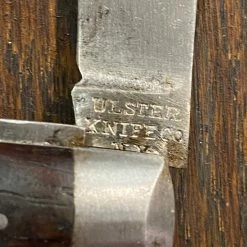 Bernal Cutlery Ulster Knife Co. 3” Barehead Jack Carbon Blades Rosewood Scales 1876-1941