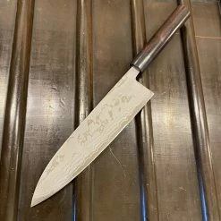 Hitohira GR 210mm Gyuto Iron Clad Aogami 2 Damascus