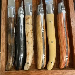 Fontenille Pataud 'Laguiole Steak' - Six Woods - Set Of 6