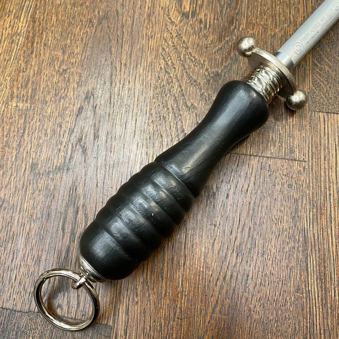 Friedr. Herder Friedr Herder 10 3/8” Round Sharpening Steel Wood Handle