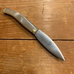 Pallares Busa 10cm Folder - Stainless - Cow Horn
