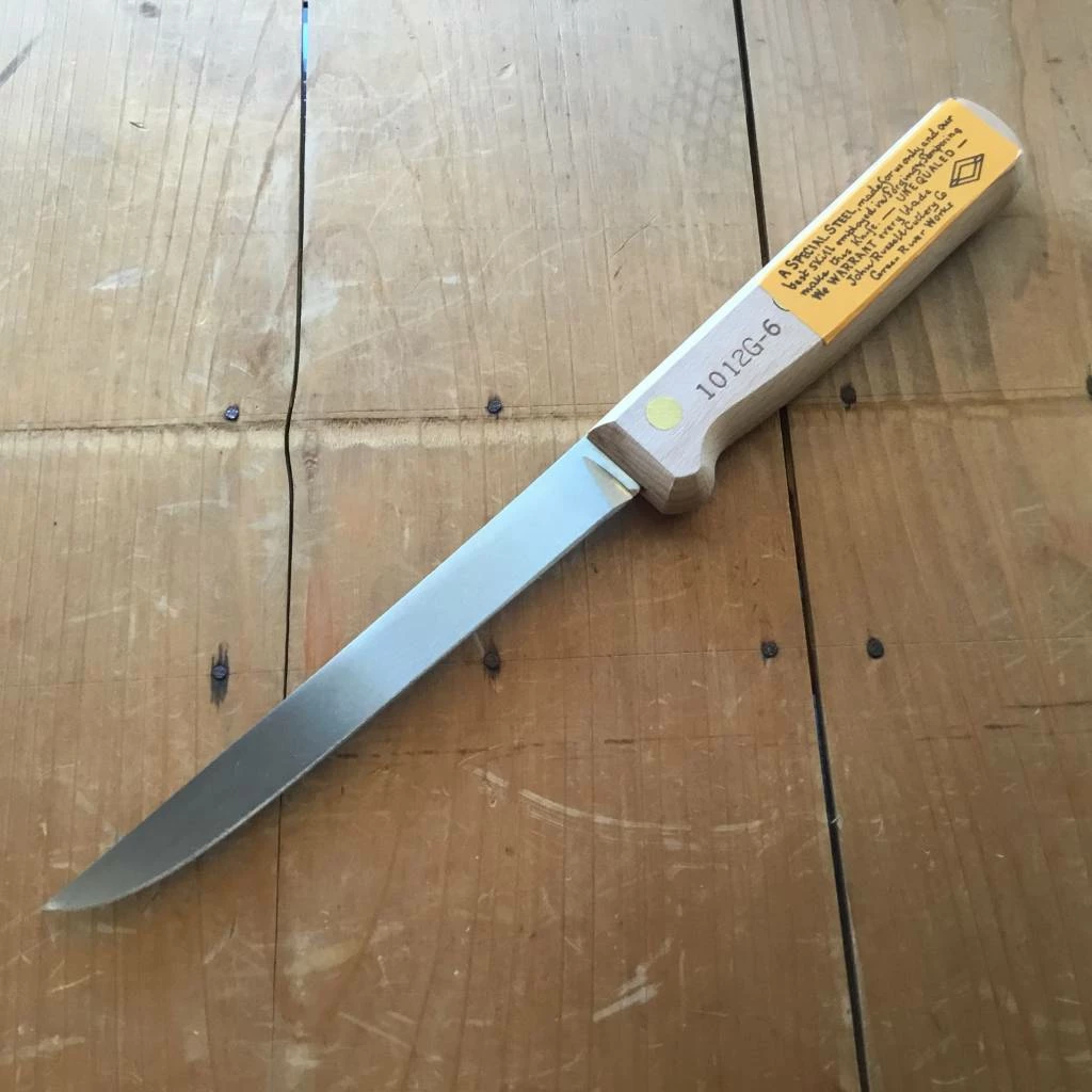 Dexter Russell 6" Boning 'Russell Pattern' Narrow Carbon Beech Safety Grip