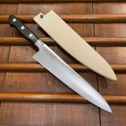 Ashi Hamono 210mm Gyuto Swedish Stainless Western Handle W Saya