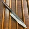 Hitohira Togashi 210mm Gyuto Shirogami 2 Kurouchi Tagayasan Handle