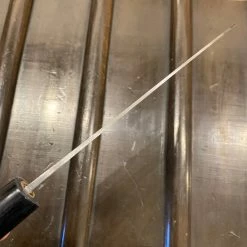 Hitohira GR 165mm Santoku Iron Clad Aogami 2 Damascus