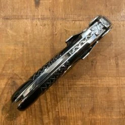 Fontenille Pataud Laguiole Magnum Carved Pinned Buffalo Horn Tip Sommelier