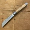Au Sabot 9cm Tonneau Carbon Steel 2 Bolsters Pocket Knife Olive