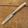 Au Sabot 10.5cm Roquefort Stainless Pocket Knife Double Bolster Olive