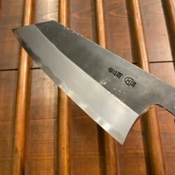 Hitohira Togashi 180mm Bunka Shirogami 2 Kurouchi Tagayasan Handle
