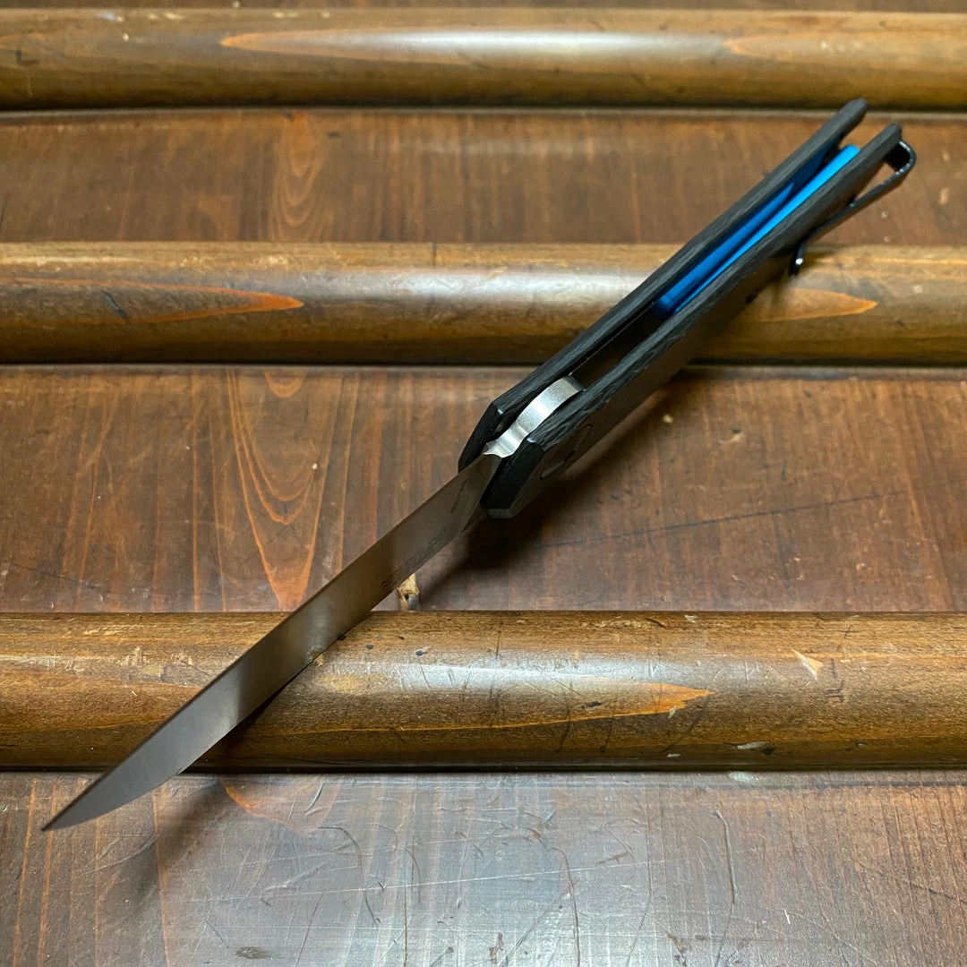 Zero Tolerance Knives Zero Tolerance 0230 Anso Carbon Fiber - Sheepsfoot Slipjoint