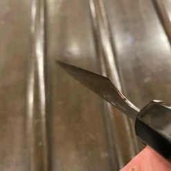 Waiting Room Takada No Hamono 135mm Petty Shirogami 2 Iron Clad Octagonal Ho & Horn Handle - On Order