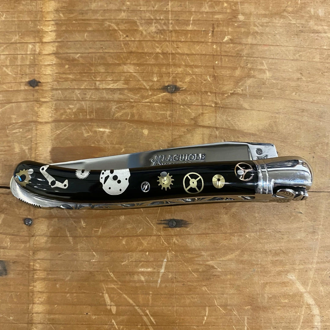 Fontenille Pataud 'Laguiole Nature' 12cm - Watch Mechanism Lockback