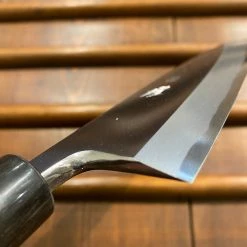 Sakai Kikumori Tomoshibi 150mm Deba Shirogami #2