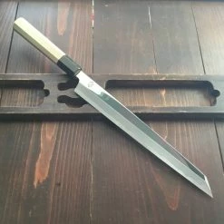 Sakai Kikumori'Choyo' 270mm Kiritsuke Yanagi - Shirogami 2 - W/ Saya