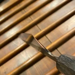 Hitohira Togashi 210mm Kiritsuke Gyuto Shirogami 2 Kurouchi Tagayasan Handle