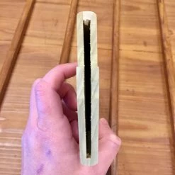 EDRO 210m Chinese Cleaver Saya - Poplar