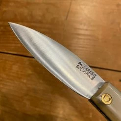 Pallares Busa 10cm Folder - Stainless - Cow Horn