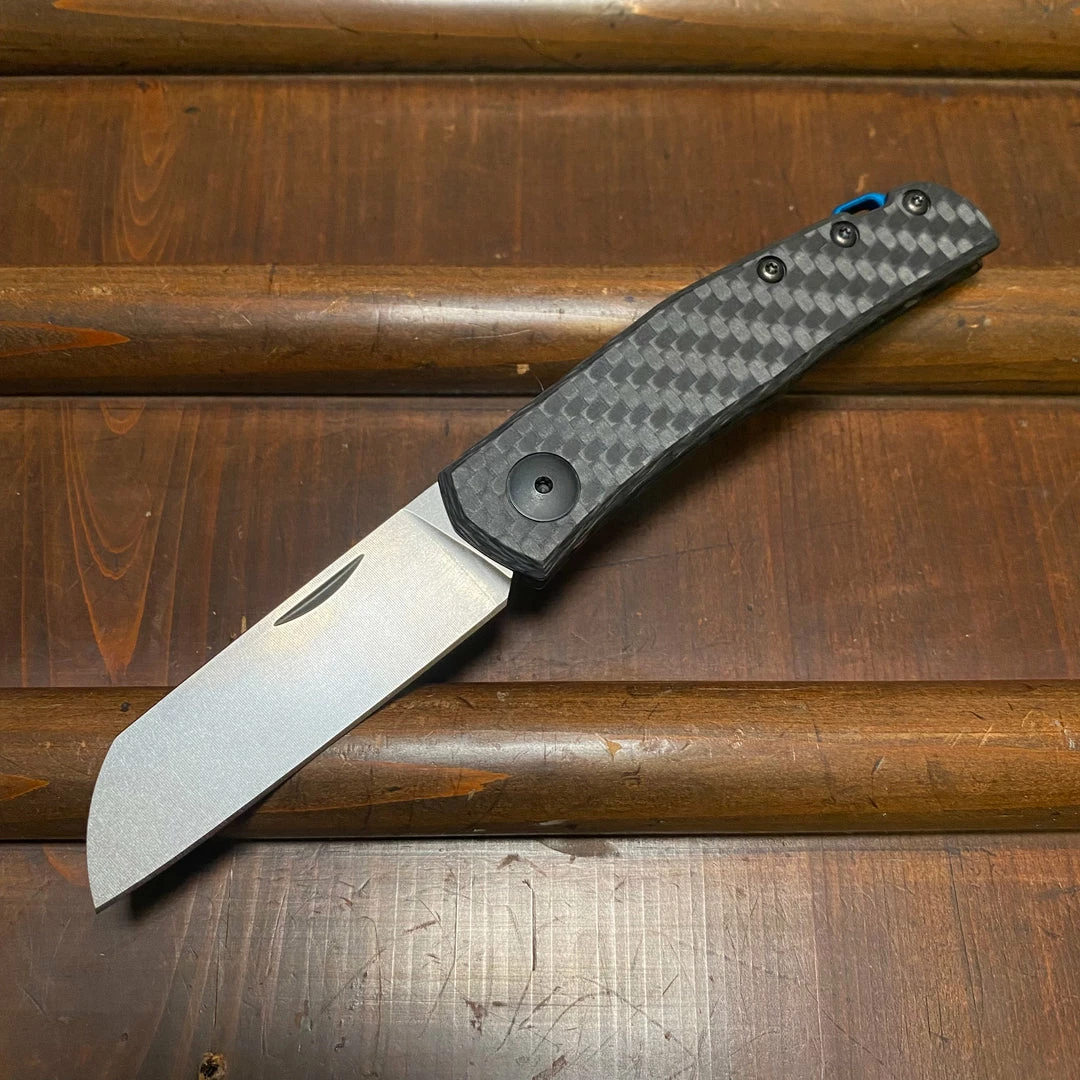 Zero Tolerance Knives Zero Tolerance 0230 Anso Carbon Fiber - Sheepsfoot Slipjoint