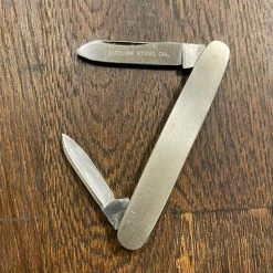 Bernal Cutlery Robeson Shuredge 3” Pen Stainless Blade Nickel Scales 1922-38 The Vault