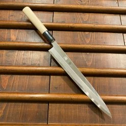 Sakai Kikumori Tomoshibi 240mm Yanagi Shirogami #2