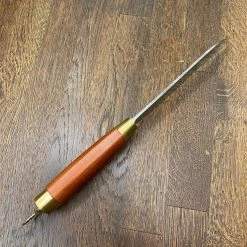 Friedr. Herder Friedr Herder 6” Old Netherlands Knife ‘Boscher’ Carbon Steel Cherry Brass W Loop