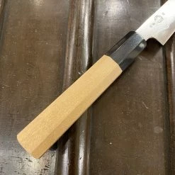 Waiting Room Takada No Hamono 135mm Petty Shirogami 2 Iron Clad Octagonal Ho & Horn Handle - On Order