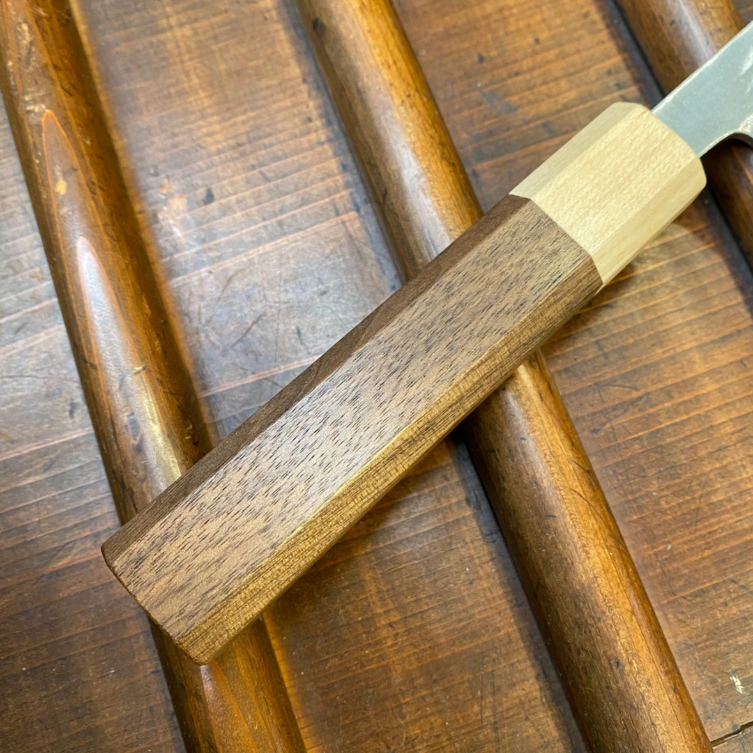 Hitohira TD 150mm Honesuki Kaku SLD Tsuchime Walnut Handle Ambidexterous