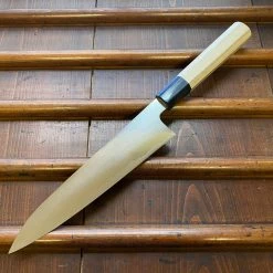 Takada No Hamono 210mm Gyuto Ginsanko Stainless Suiboku Finish Octagonal Ho & Horn Handle - On Order