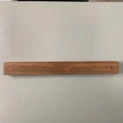 WooDsom 16" Refrigerator Mounted Magnetic Strip - Walnut Kitchen Tools