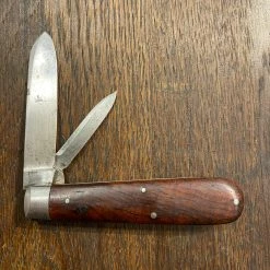 Bernal Cutlery Ulster Knife Co. 3” Barehead Jack Carbon Blades Rosewood Scales 1876-1941