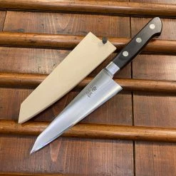 Boning Ashi Hamono LEFTY 150mm Honesuki Kaku Shirogami #2 Western Handle - On Order