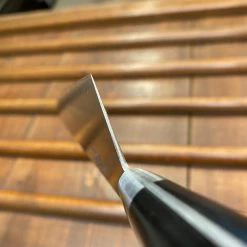 Ashi Hamono 240mm Gyuto Shirogami #2 Western Handle W Saya