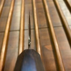 Hitohira Togashi 240mm Gyuto Shirogami 2 Kurouchi Tagayasan Handle