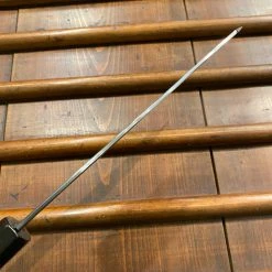 Sakai Kikumori Yugiri 225mm Kiritsuke Gyuto Stainless Clad Aogami 1 Ebony W/ Saya