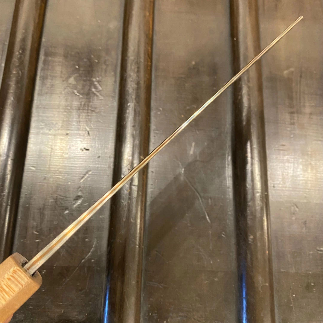 Hitohira TD 165mm Nakiri Stainless Clad Aogami 2 Kurouchi