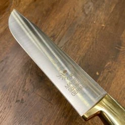 Friedr. Herder Friedr Herder 7” Old Pattern Bullnose Stainless Steel Brass Bolster
