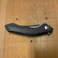 Zero Tolerance Knives Zero Tolerance 0462 Sinkevich KVT Red Carbon Fiber - Flipper Liner Lock