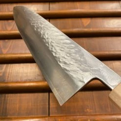 Hitohira TD 240mm Gyuto SLD Tsuchime Walnut Handle
