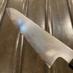 Takada No Hamono 210mm Gyuto Shirogami 2 Suiboku Finish Iron Clad Octagonal Ho & Horn Handle - On Order Waiting Room