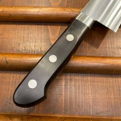 Ashi Hamono 240mm Gyuto Shirogami #2 Western Handle W Saya