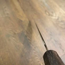 Hitohira Togashi 240mm Kiritsuke Gyuto Shirogami 2 Kurouchi Tagayasan Handle