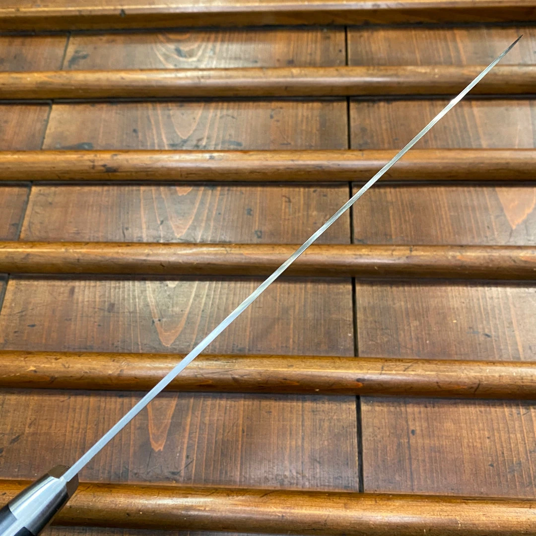 Ashi Hamono 240mm Gyuto Shirogami #2 Western Handle W Saya