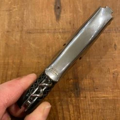 Fontenille Pataud Laguiole Magnum Carved Pinned Buffalo Horn Tip Sommelier